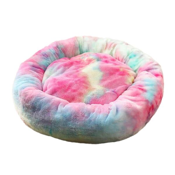 <strong>Marben Pets</strong> Arcoíris, Cama Antiestrés para Perros y Gatos, Tallas XS‑XXL