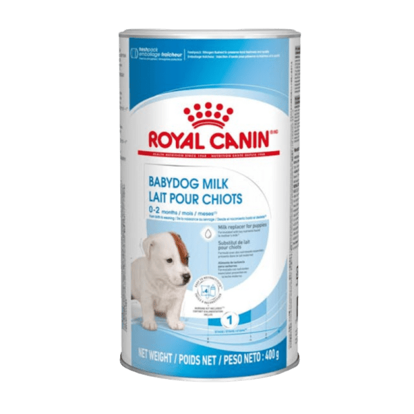 <strong>Royal Canin</strong> Baby Dog Milk,  Sustituto Lácteo para Cachorros, 0-2 meses de edad, tarro de 400 gr