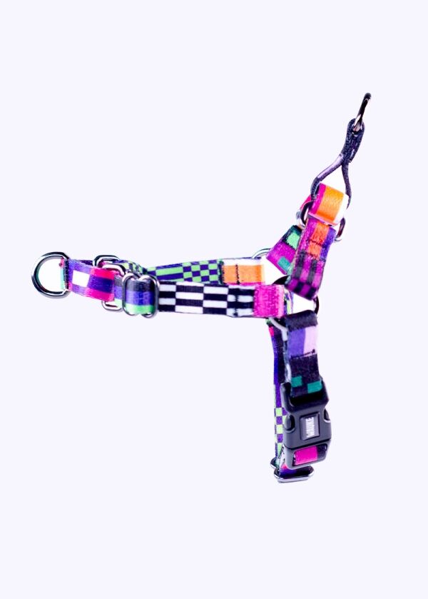 <strong>Wauke</strong> Non-Pull Glitch, Arnés Anti-Tirones para Perros, Tallas S