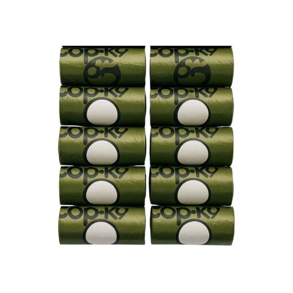 <strong>Top-K9</strong> Bolsas Bio-Oxodegradables para Desechos de Mascotas, Pack de 150 Bolsas