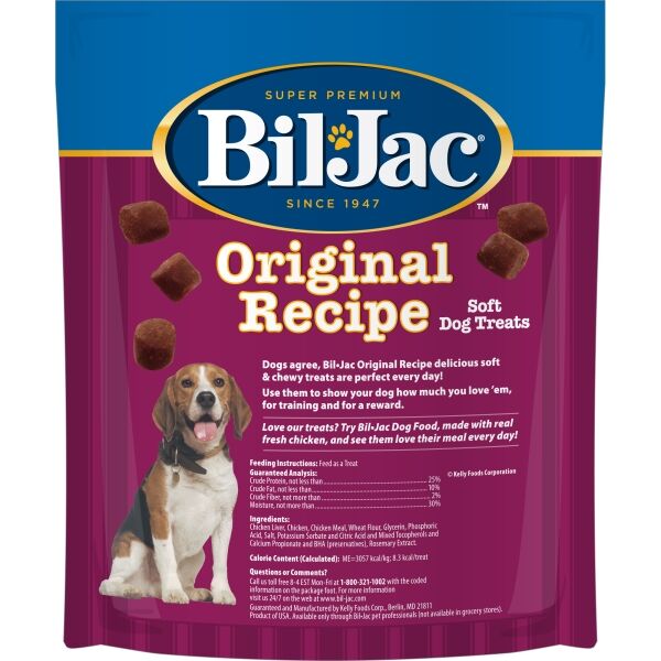 <strong>Bil Jac</strong> Original Recipe, Snack para Perros, Hígado de Pollo, bolsa de 283 gr - Imagen 2
