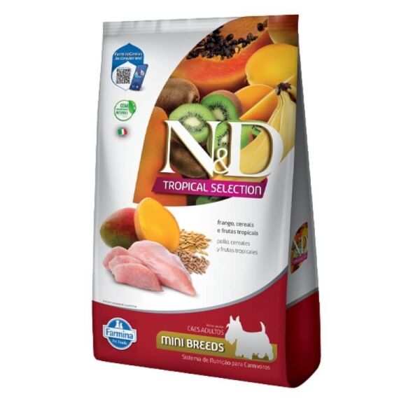 <strong>N&D</strong> Tropical Selection Pollo para Perros Adultos de Razas Pequeñas, 2.5 kg