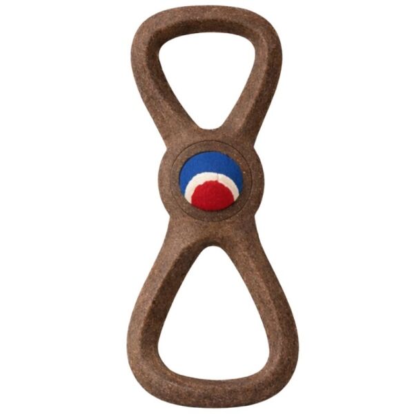 <strong>Stay Wild</strong> Mordedor Infinito de Fibra de Bambú con Pelota, largo de 36 cm - Imagen 2