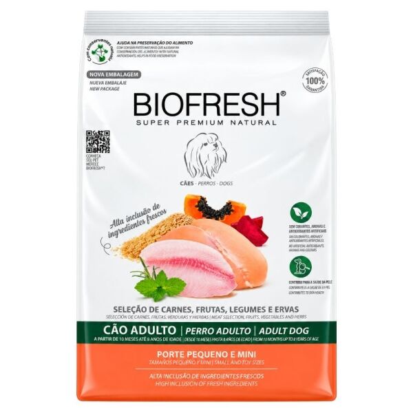 <strong>Biofresh</strong> Adultos Razas Pequeñas y Minis, 3 kg