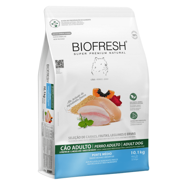 <strong>Biofresh</strong> Alimento Seco para Perros, Adulto, Raza Mediana, bolsa de 10.1 kg - Imagen 2