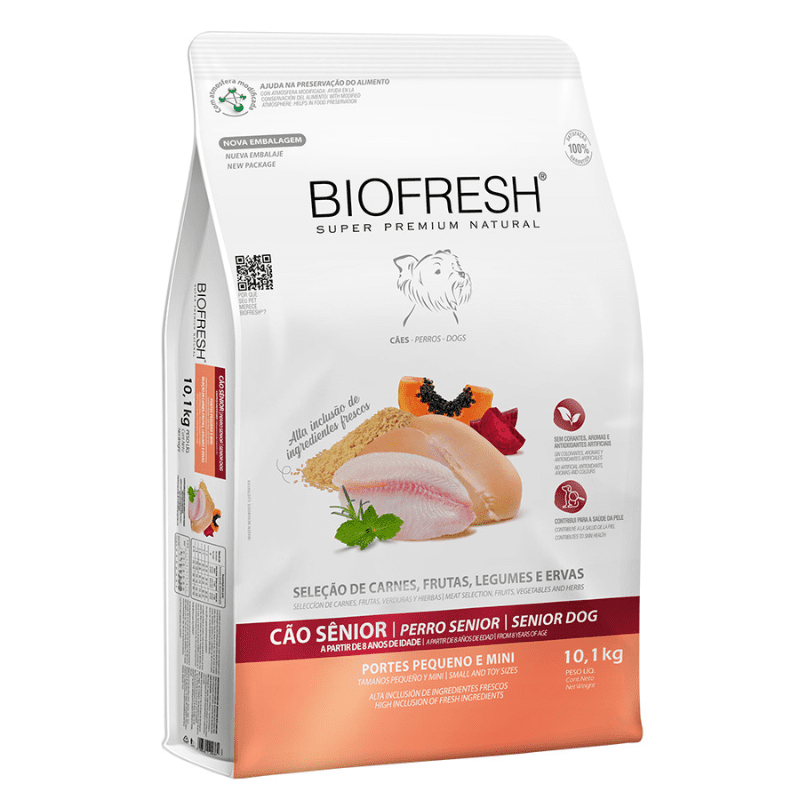 <strong>Biofresh</strong> Alimento Seco para Perros, Senior, Raza Pequeña, bolsa de 10.1 kg - Imagen 2
