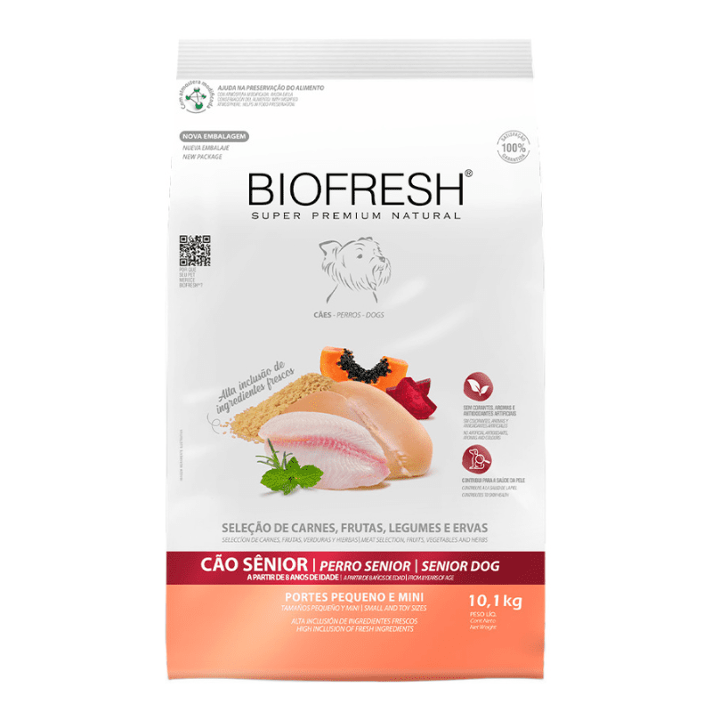 <strong>Biofresh</strong> Alimento Seco para Perros, Senior, Raza Pequeña, bolsa de 10.1 kg