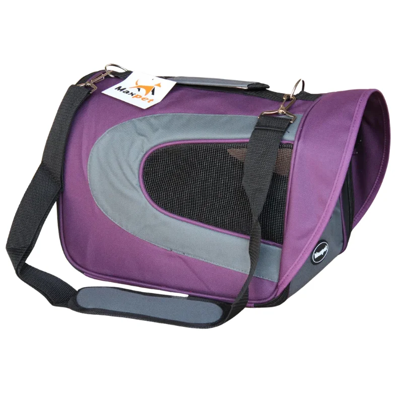 <strong>Maxpet</strong> Bolso para Cabina, Nylon Alta Calidad, Medidas 48x28x28 cm, Color Morado