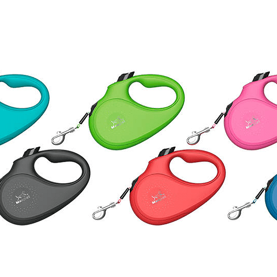 <strong>Maxpet</strong> Correa Retráctil de Cordel para Perros, Variedad de Colores, Tallas: S, M - Imagen 2