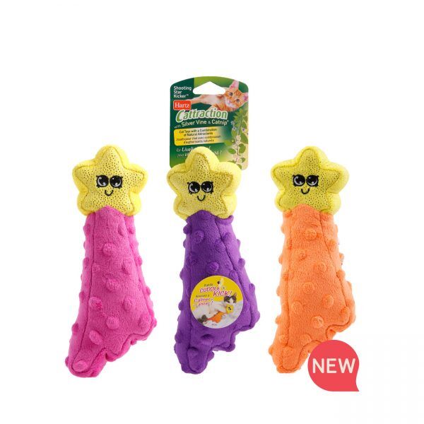 HARTZ CATTRACTION SHOOTING STAR KICKER CAT TOY