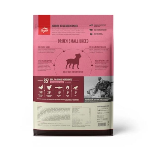<strong>Orijen</strong> Small Breed, Alimento Seco para Perros, Raza Mini/Pequeña, bolsa de 1.8-4.5 kg - Imagen 8