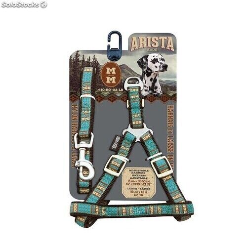 <strong>Zeus</strong> Arista Indie, Arnés Ajustable y Correa Clásica para Perros, Tallas: S, M, L
