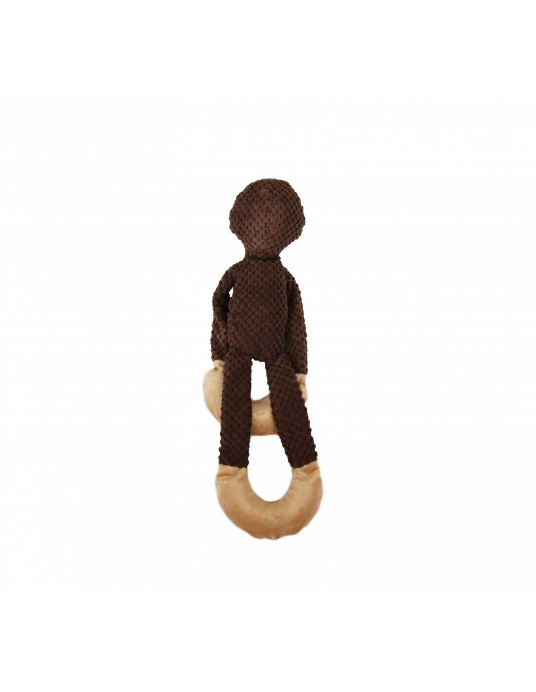 <strong>BRNX</strong> Perezoso con Cuerda Interna y Chirriador para Perros Grandes (54 cm) - Imagen 5
