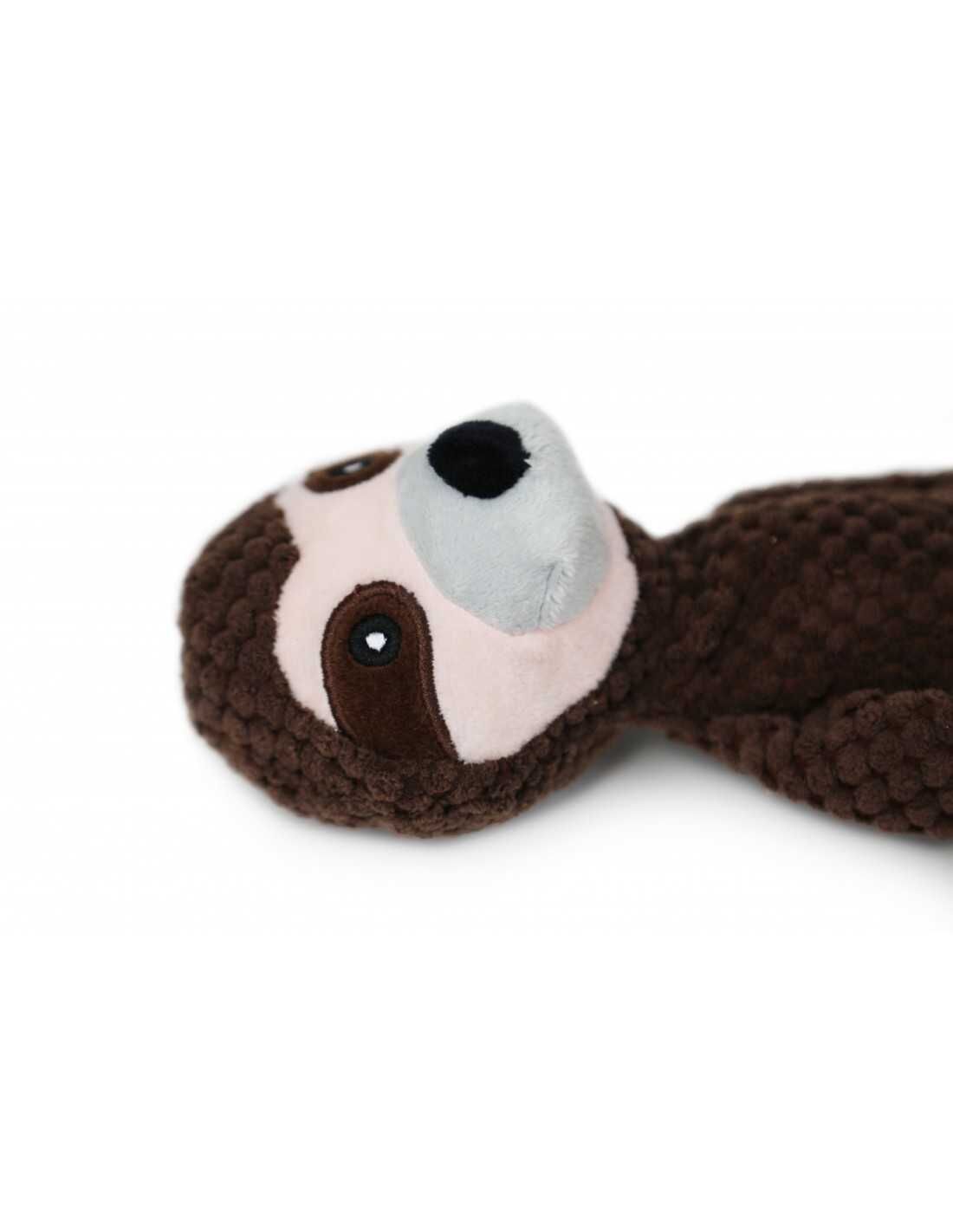 <strong>BRNX</strong> Perezoso con Cuerda Interna y Chirriador para Perros Grandes (54 cm) - Imagen 3