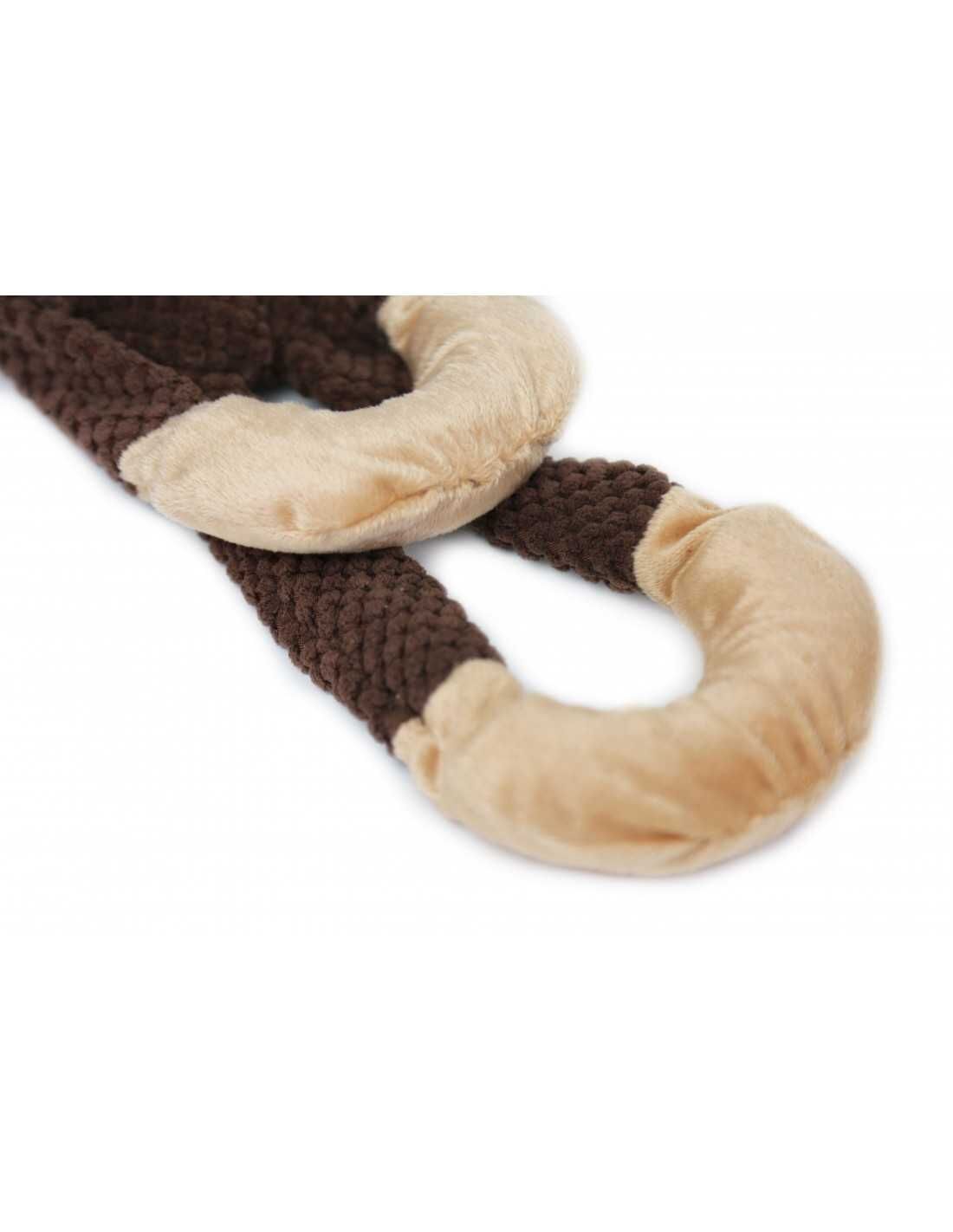 <strong>BRNX</strong> Perezoso con Cuerda Interna y Chirriador para Perros Grandes (54 cm) - Imagen 4
