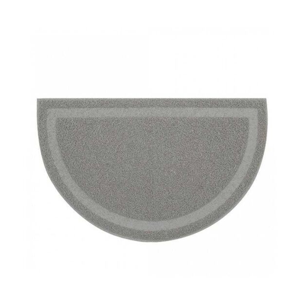<strong>Catit</strong> Alfombrilla Retenedora para Baños Sanitarios de Gatos, Semicircular, 60x35 cm
