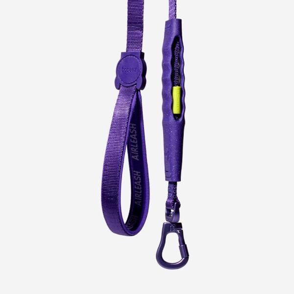<strong>Zee.Dog</strong> Air Leash Violet, Correa Anti-Tirones de Polyester Suave de Alta Resistencia para Perros, Medidas: 1,5 mt de largo, 2,5 cm de ancho - Imagen 4
