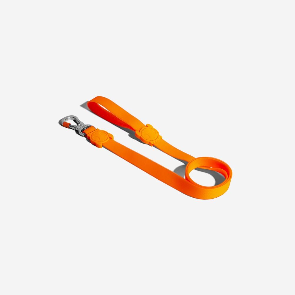 <strong>Zee.Dog</strong> Neopro Tangerine, Correa de Polyester Suave de Alta Resistencia, Tallas S