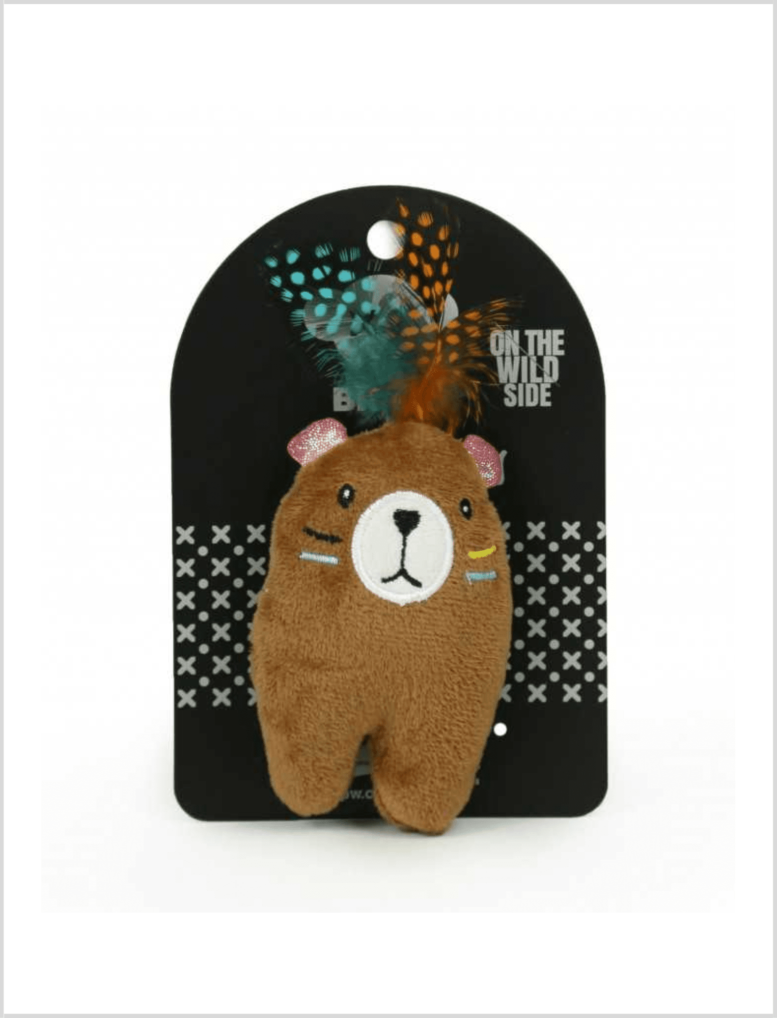 <strong>BRNX</strong> Juguete de Felpa Oso Boho, 11 cm aprox