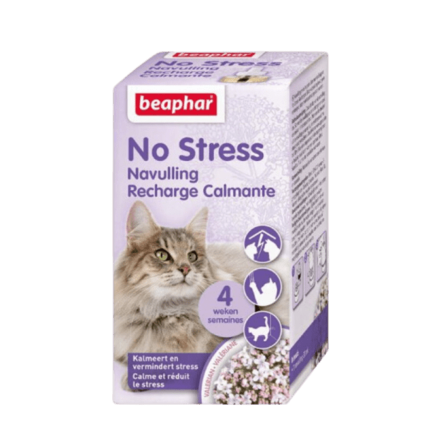 <strong>Beaphar</strong> No Stress Recharge, Calmante y Antiestrés para Gatos, Repuesto Difusor 30 ml