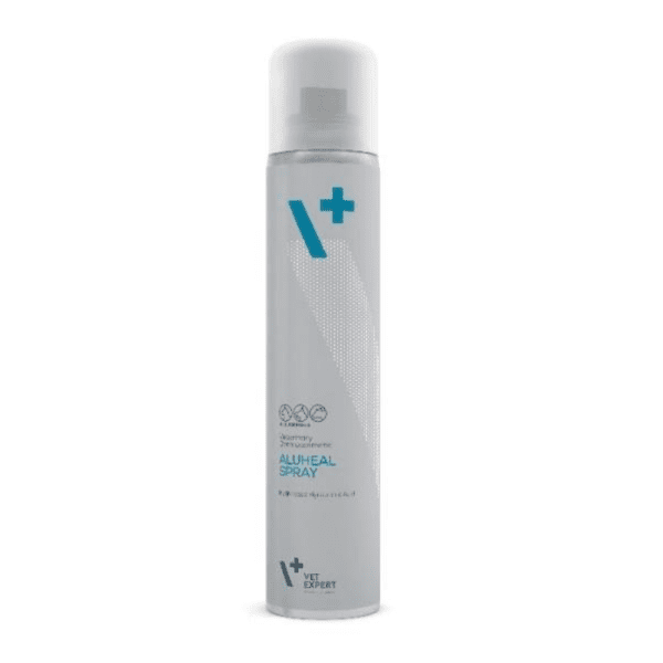 <strong>Aluheal</strong> Spray, Protección Heridas y Cuidado Piel para Mascotas, botella de 200 ml