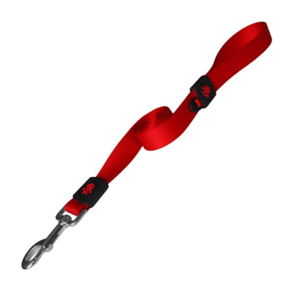 <strong>DOCO</strong> Signature Roja, Correa de Polyester para Perros, Tallas M, L, XL