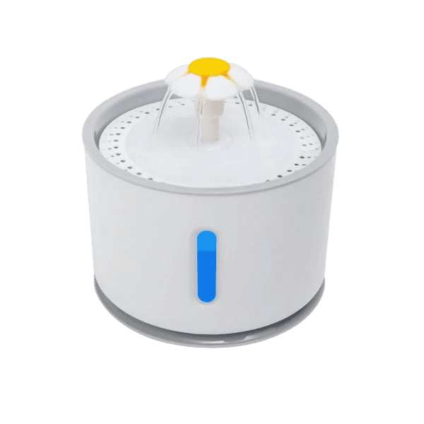 <strong>Guau!</strong> Fuente Bebedera Eléctrica con Luz LED para Gatos y Perros Pequeños, Capacidad de Agua Recirculante de Resina Antibacteriana PP de Alto Brillo, Filtro Triple Acción Incluido - Imagen 3