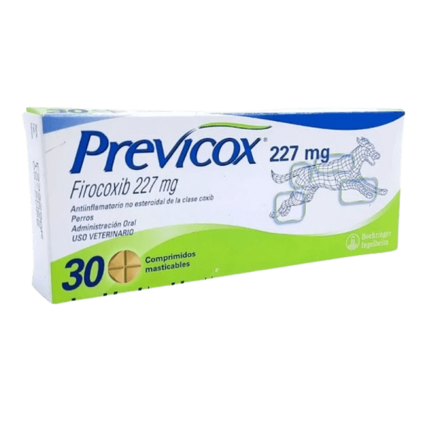 <strong>Previcox</strong> (firocoxib) 227 mg, Antiinflamatorios para Perros, 30 comprimidos masticables