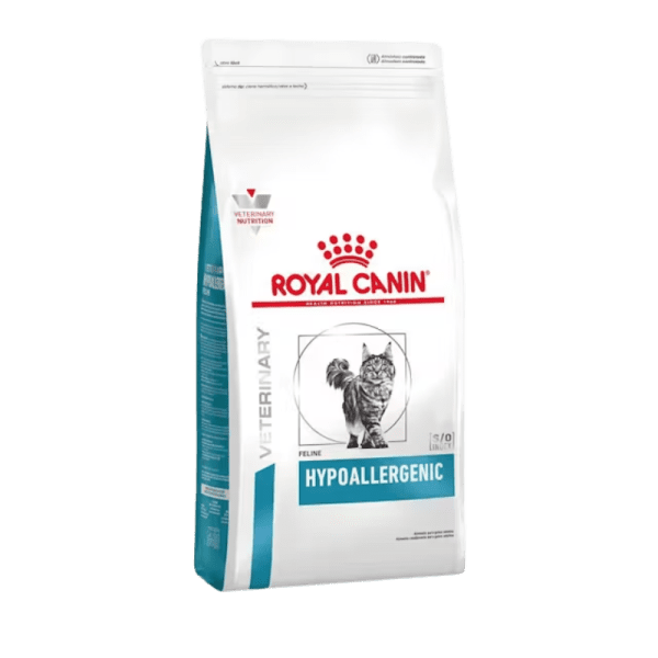<strong>Royal Canin Veterinary Diet</strong> Hypoallergenic, Alimento Seco para Gatos, Adulto, bolsa de 1.5 kg