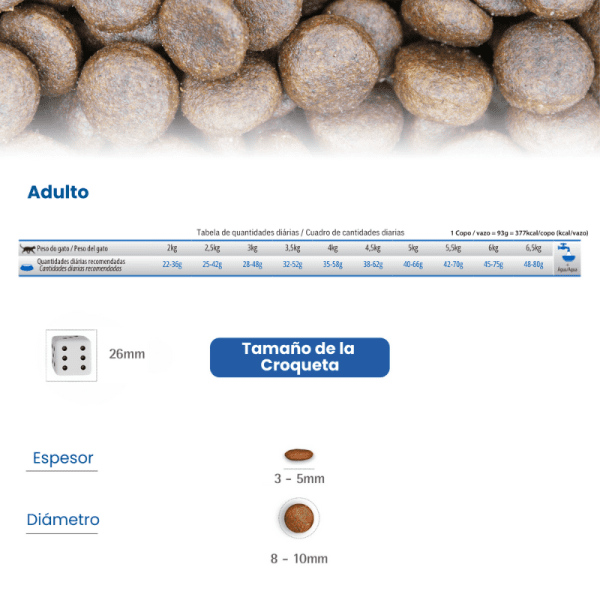 <strong>N&D</strong> Ancestral Grain Adult Cat, Alimento Seco para Gatos Adultos, Pollo, Granada Avena y Cebada, bolsa de 1.5 kg - Imagen 6