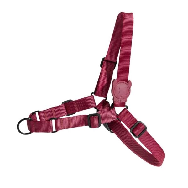 <strong>Zee.Dog</strong> Soft Walk Bordeau, Arnés Anti-Tirones para Perros, Burdeo, Talla S