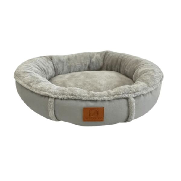 <strong>Marben Pets</strong> Cama para Mascotas Circular Color Gris, Talla S