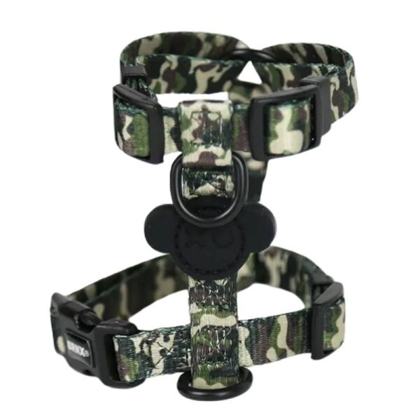 <strong>Brnx</strong> Camuflaje, Arnés en H para Perros, Talla S